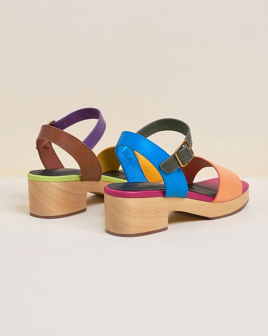 Alli Clog Sandals by Charlotte Stone