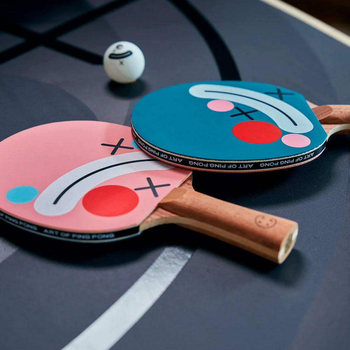 James Joyce Laughing Paddles by James Joyce - Art of Ping Pong