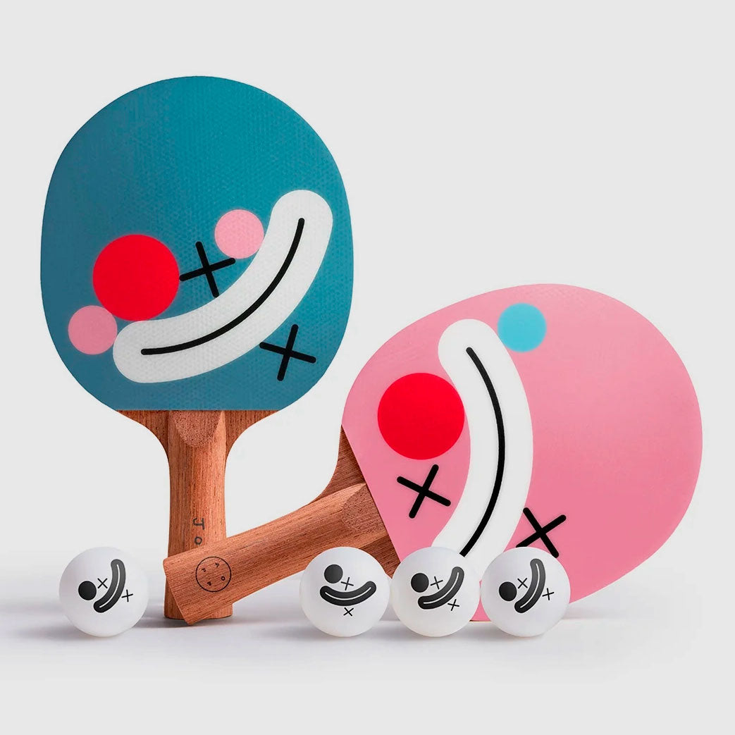 James Joyce Laughing Paddles by James Joyce - Art of Ping Pong
