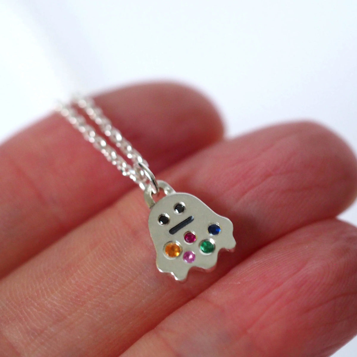 Baby Ghost Pendant by RockCakes
