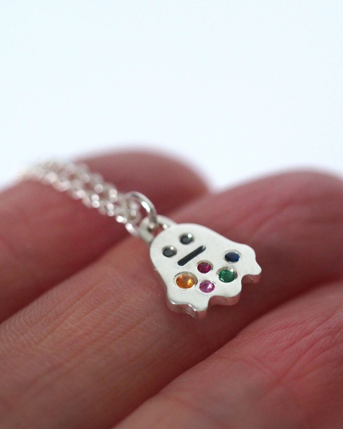 Baby Ghost Pendant by RockCakes