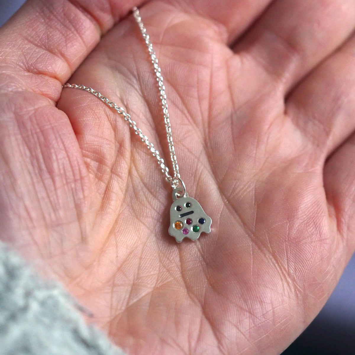 Baby Ghost Pendant by RockCakes