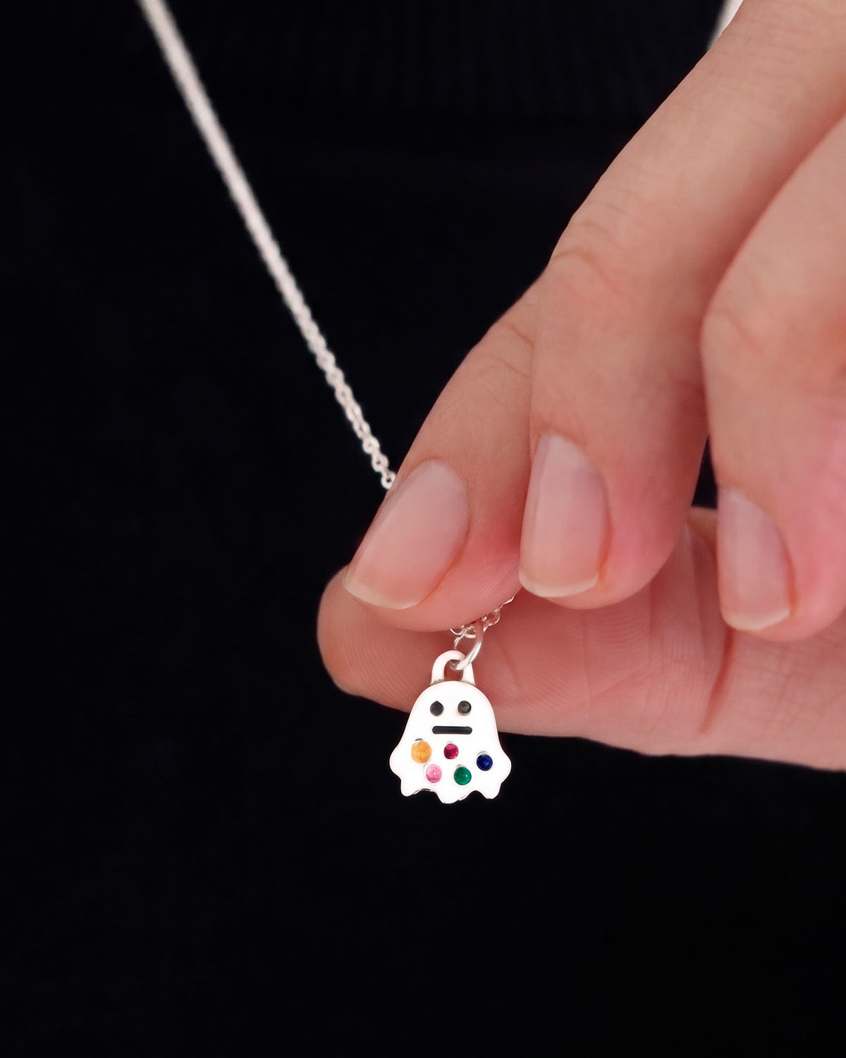 Baby Ghost Pendant by RockCakes