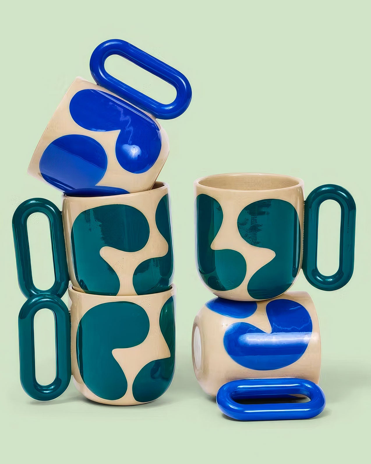 The Blobs Ceramic family