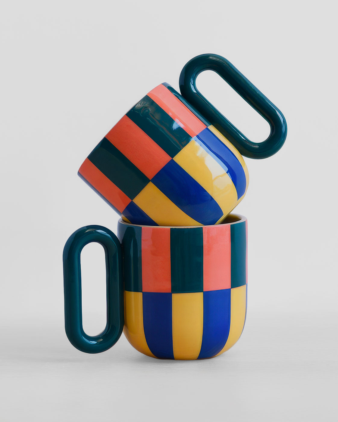 Multicolour Stripes Ceramics by Catalina Parra - Base Ceramics