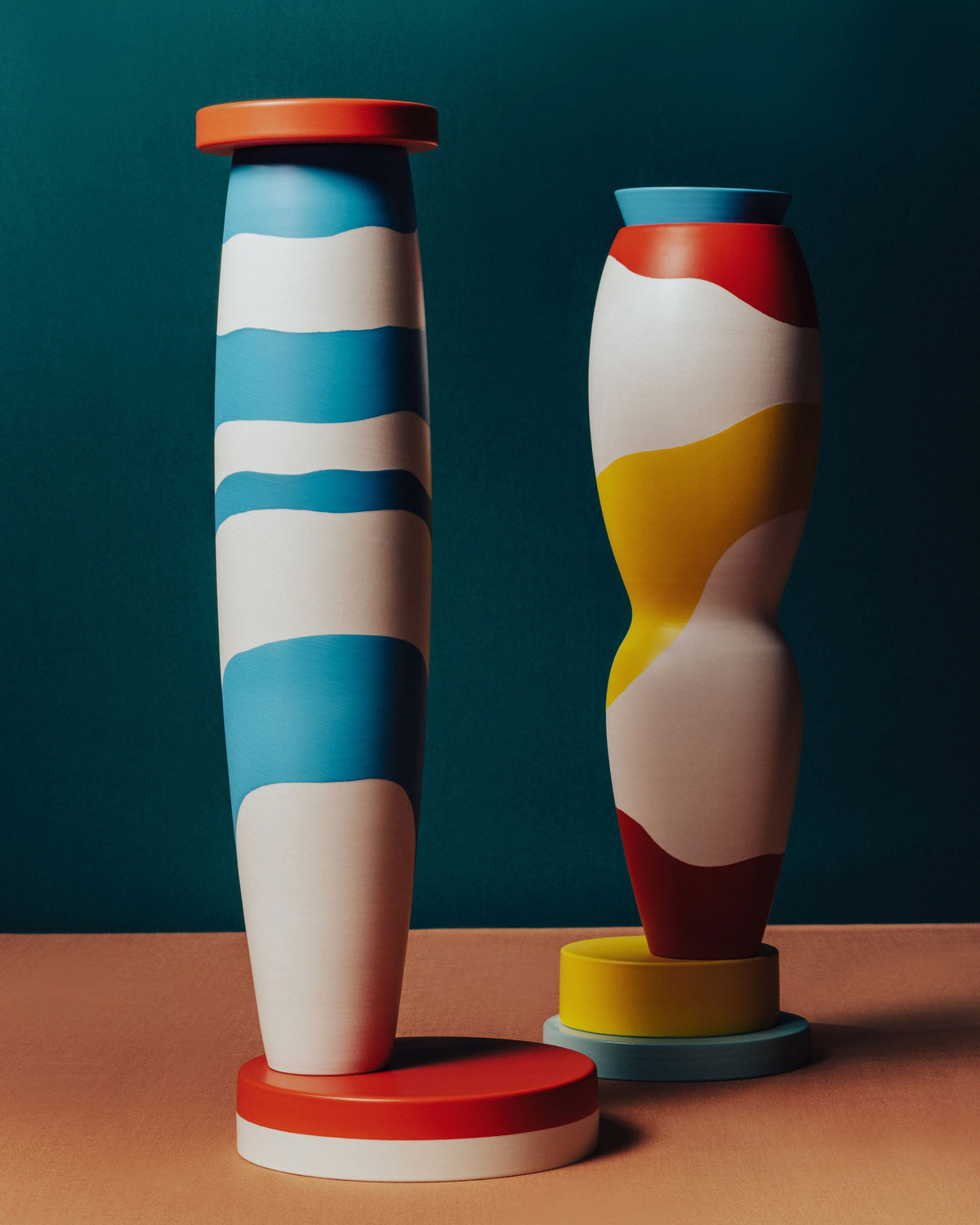 Bitossi Abstract Untitled Vase by George Sowden - Bitossi Ceramiche | I Can't Afford ...
