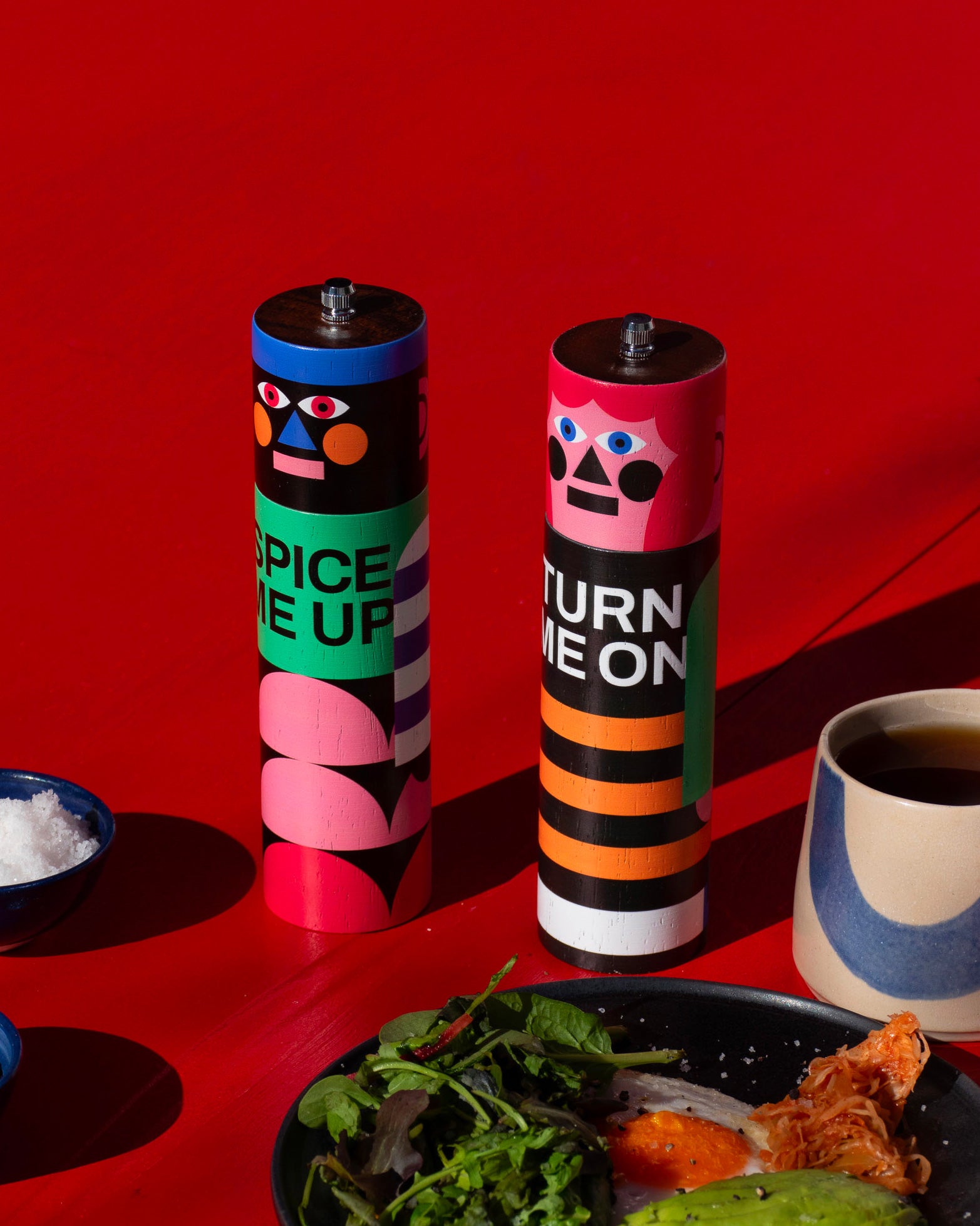 Sally and Pepe Grinders