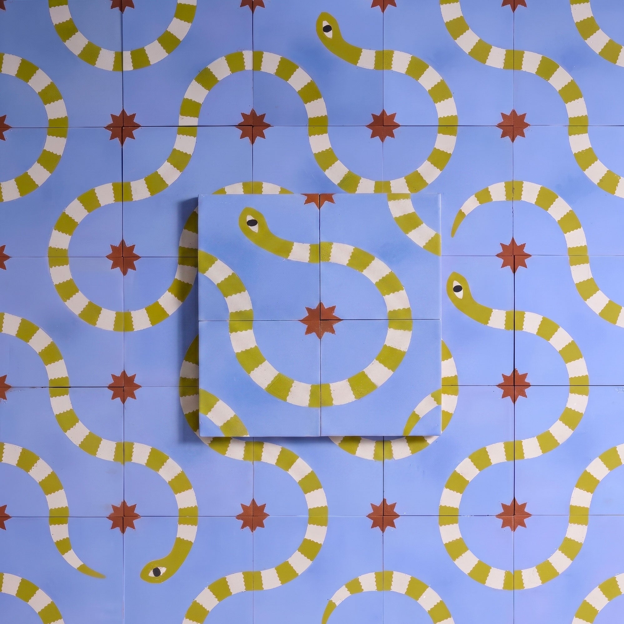 Óphis Tiles by Lise Vila - César Bazaar