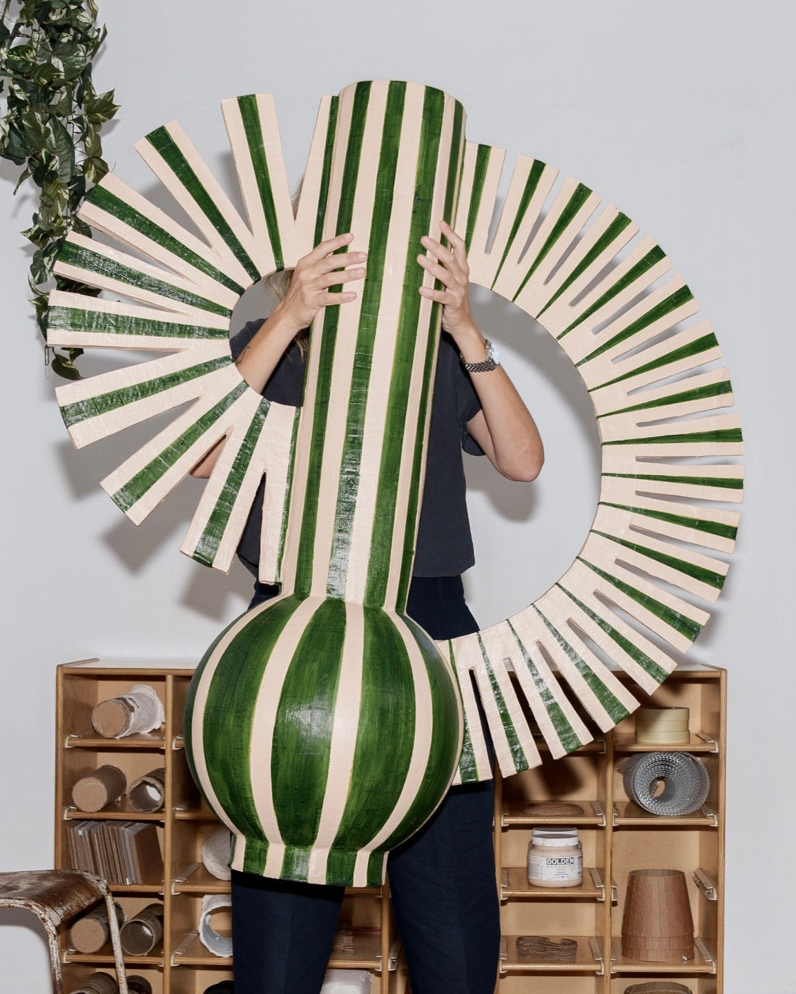 Papier Maché vessels