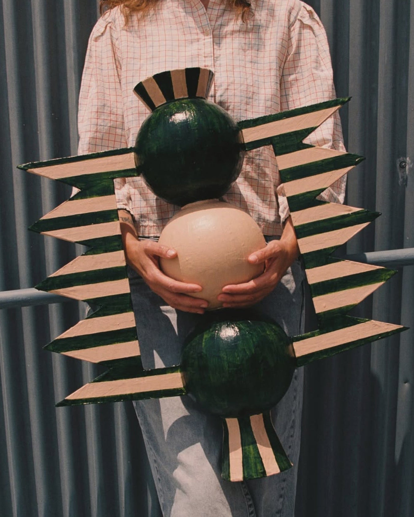 Papier Maché vessels