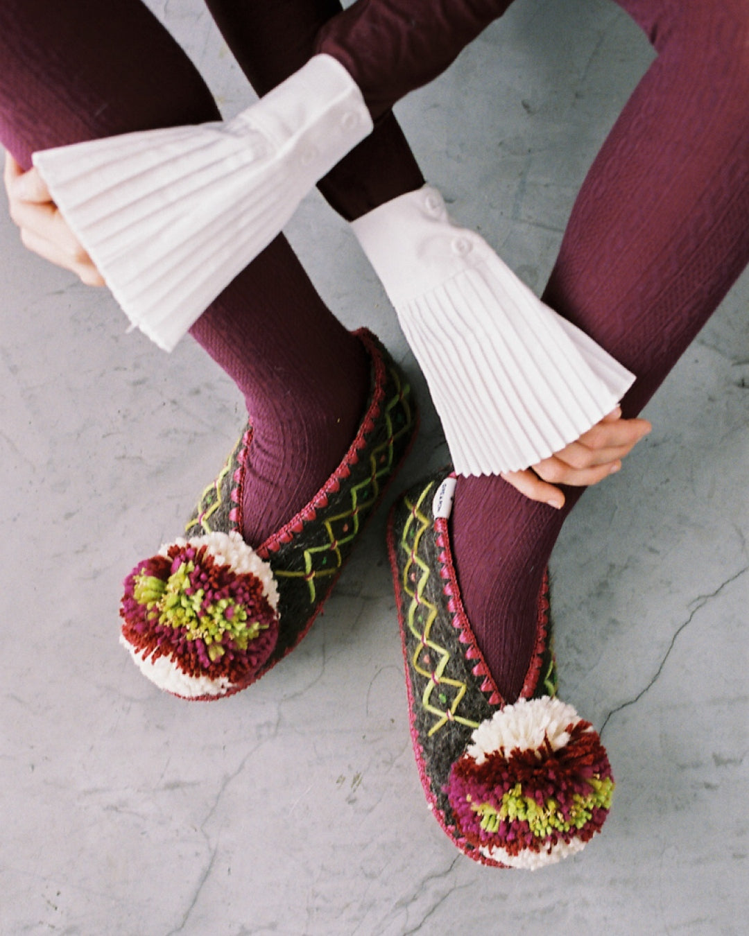 Greek Slippers by Give a Pon