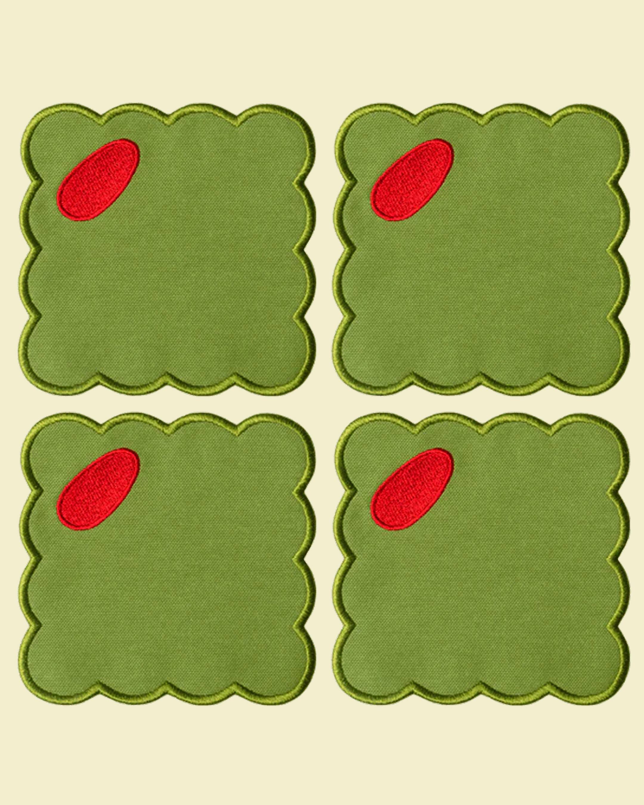 Fruit and Veg Coasters & Placemats by OCTAEVO