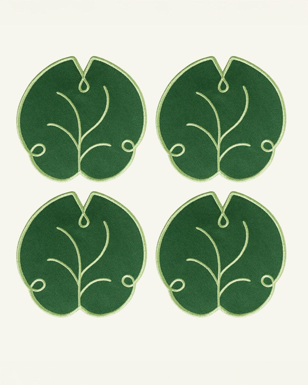 Swan Placemats and Lily Coasters by OCTAEVO