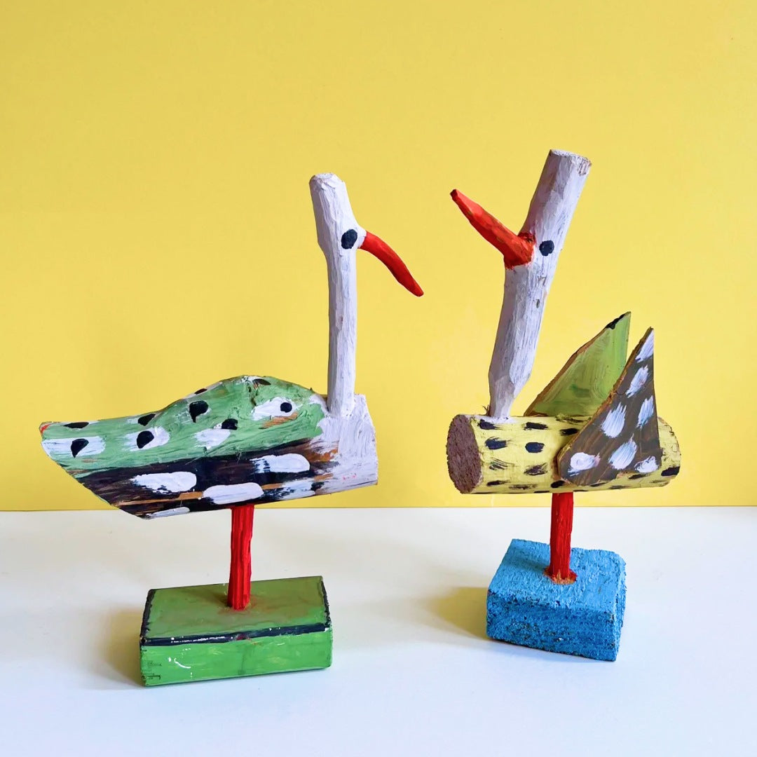 Dionizy Wooden Birds by Dionizy - Folka
