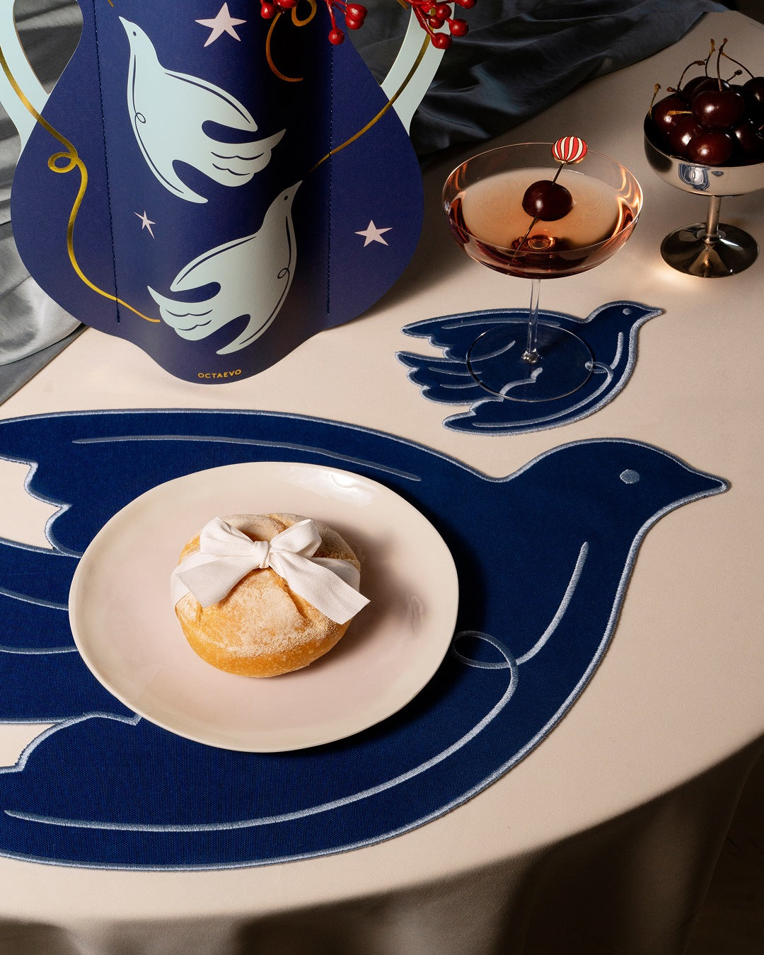 Paloma Table Linen by OCTAEVO