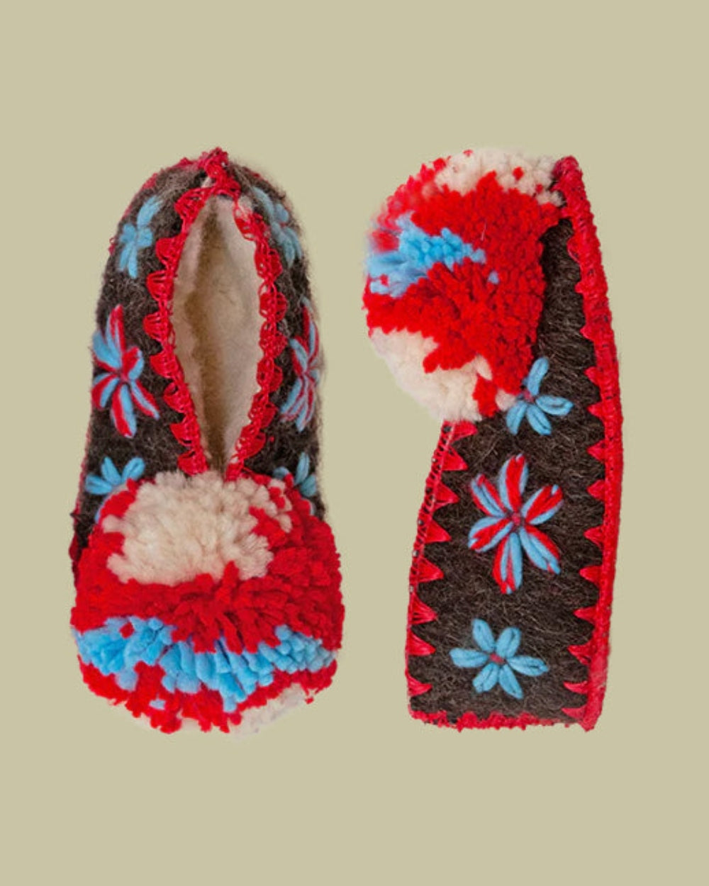 Children's Greek Slippers by Give a Pon