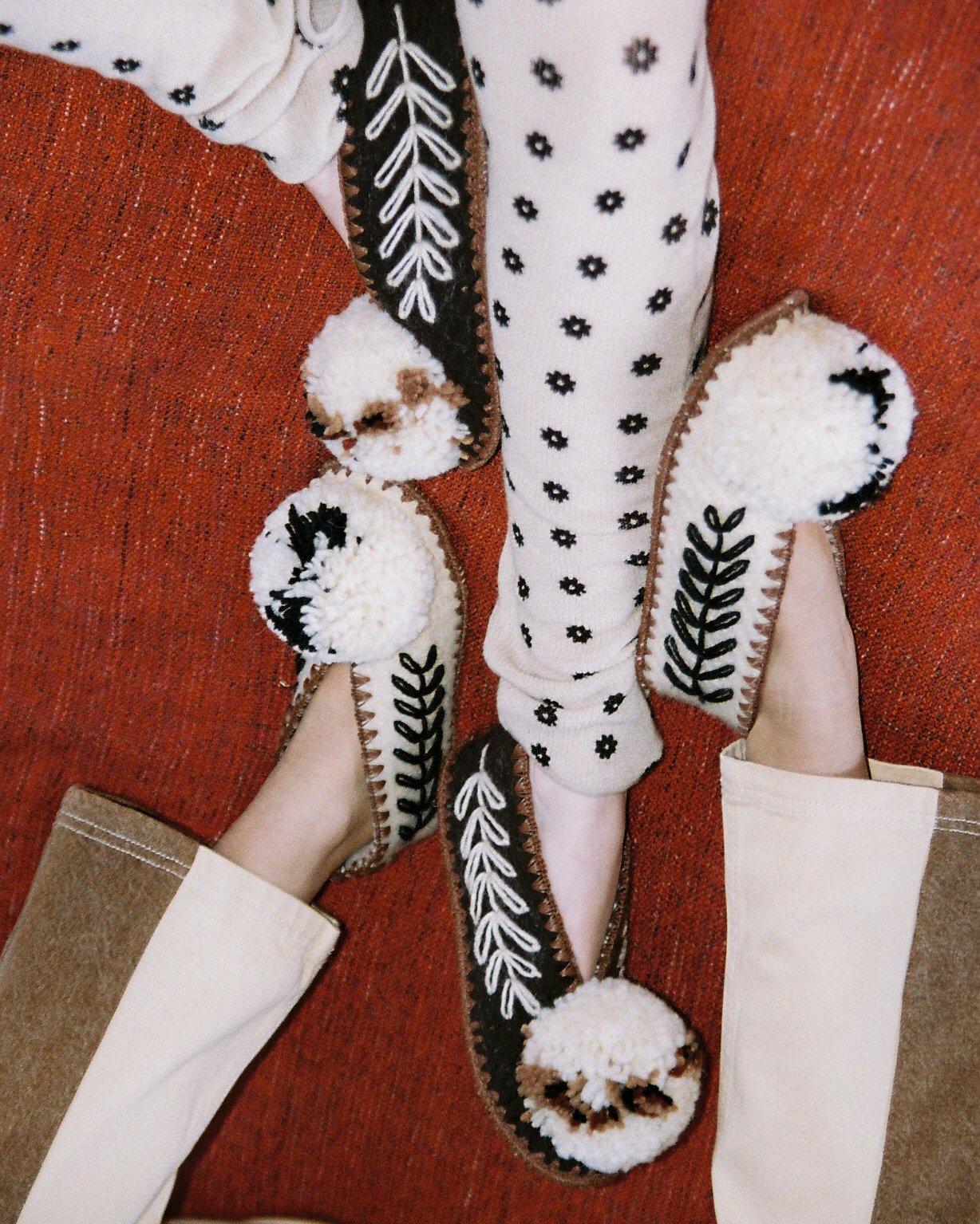 Greek Slippers by Give a Pon