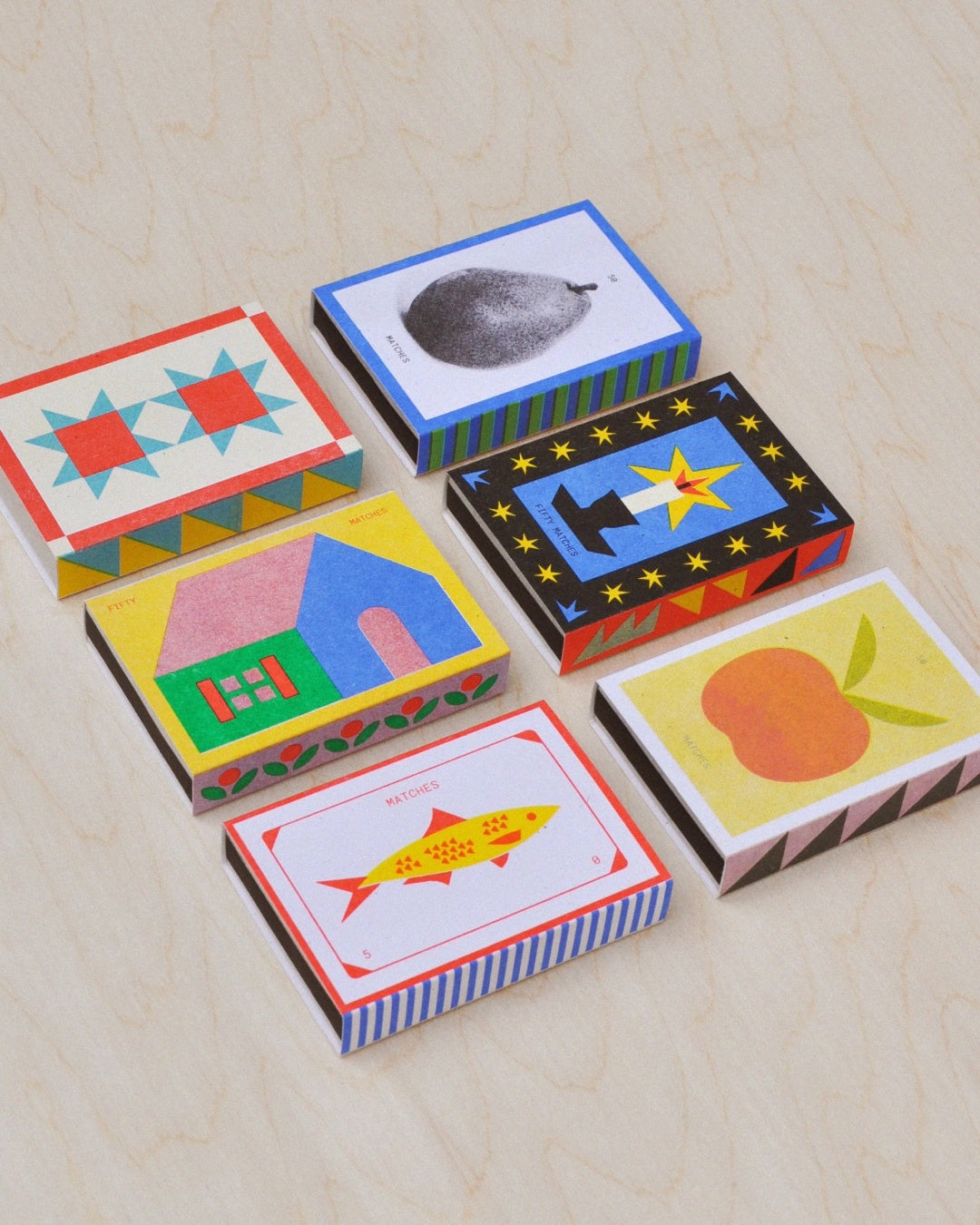 Risograph Matches by Sunroom