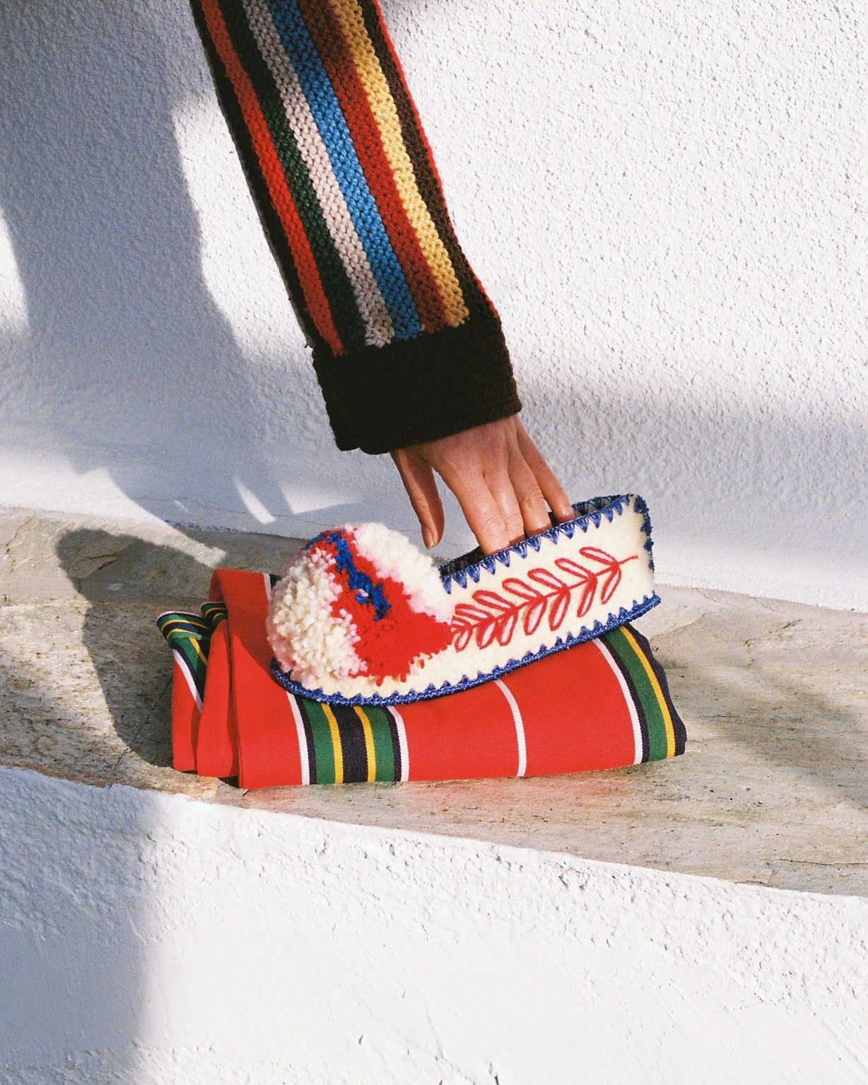 Greek Slippers by Give a Pon