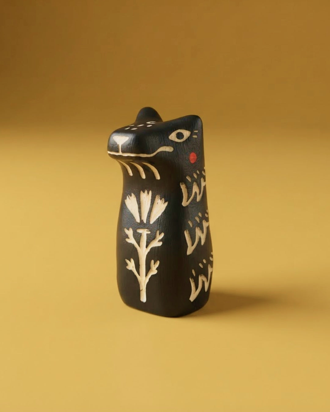Ceramic totems by LIONINTHETREES