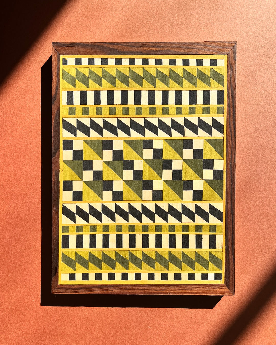 Marquetry quilts by Lou Taylor