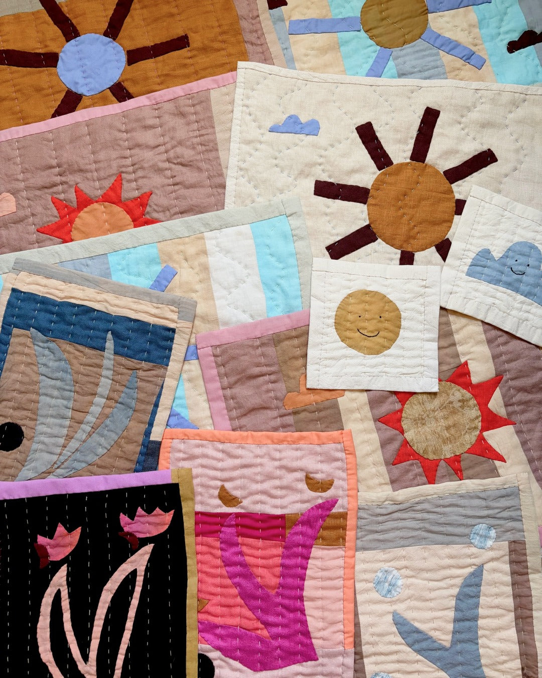 Appliqué Quilts by Tessa Layzelle