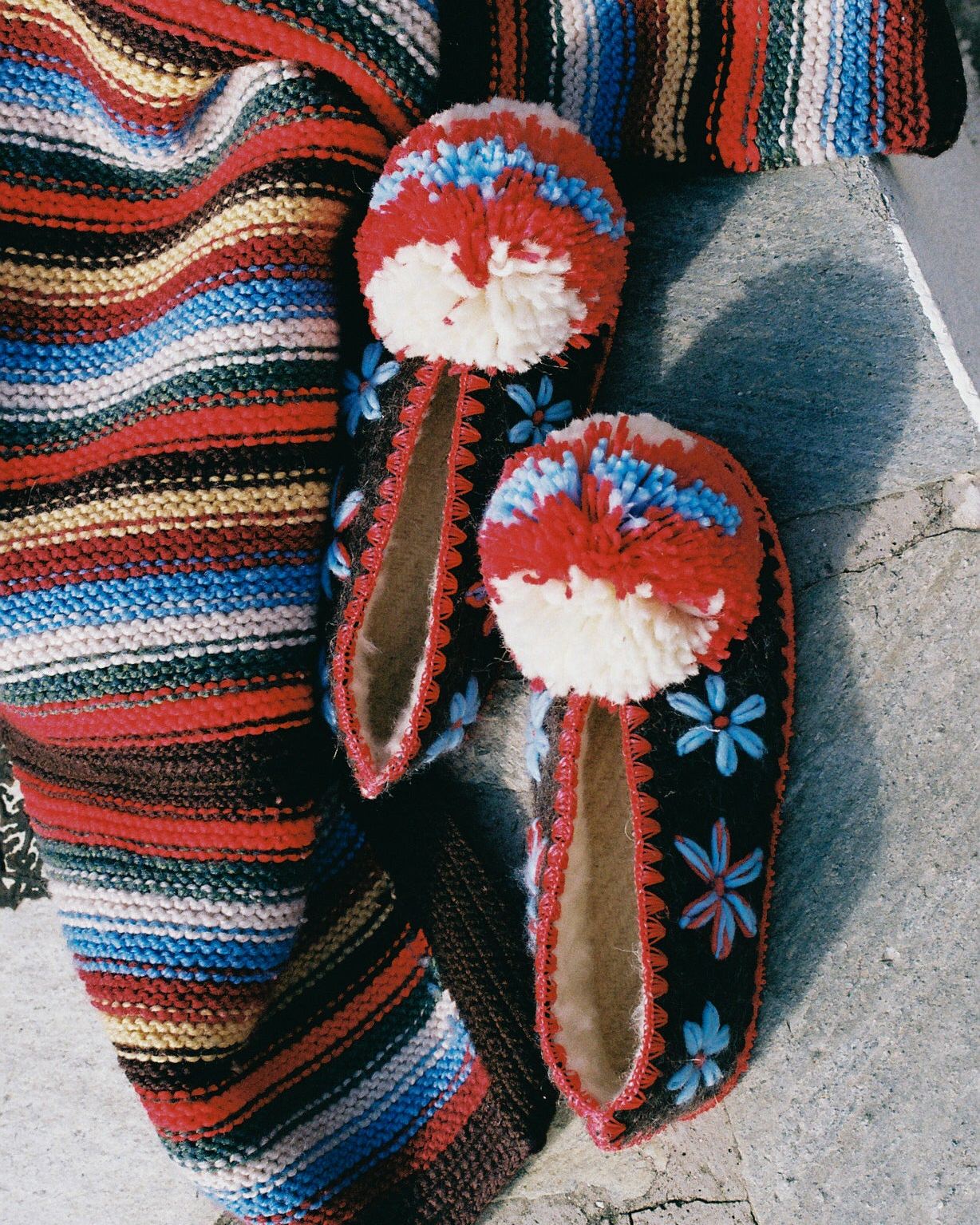 Greek Slippers by Give a Pon