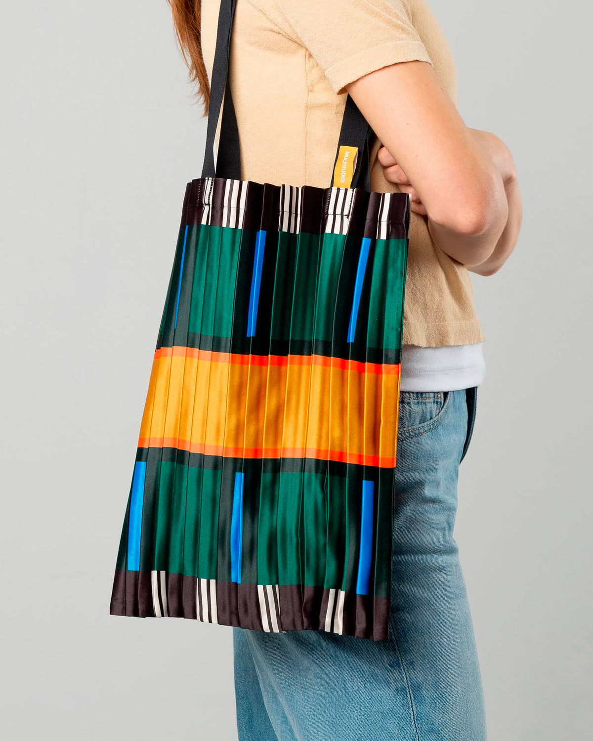 Satin Pleated Bags by Multitudes
