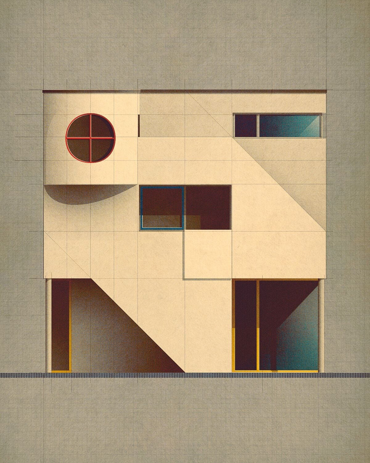 Boxes Print