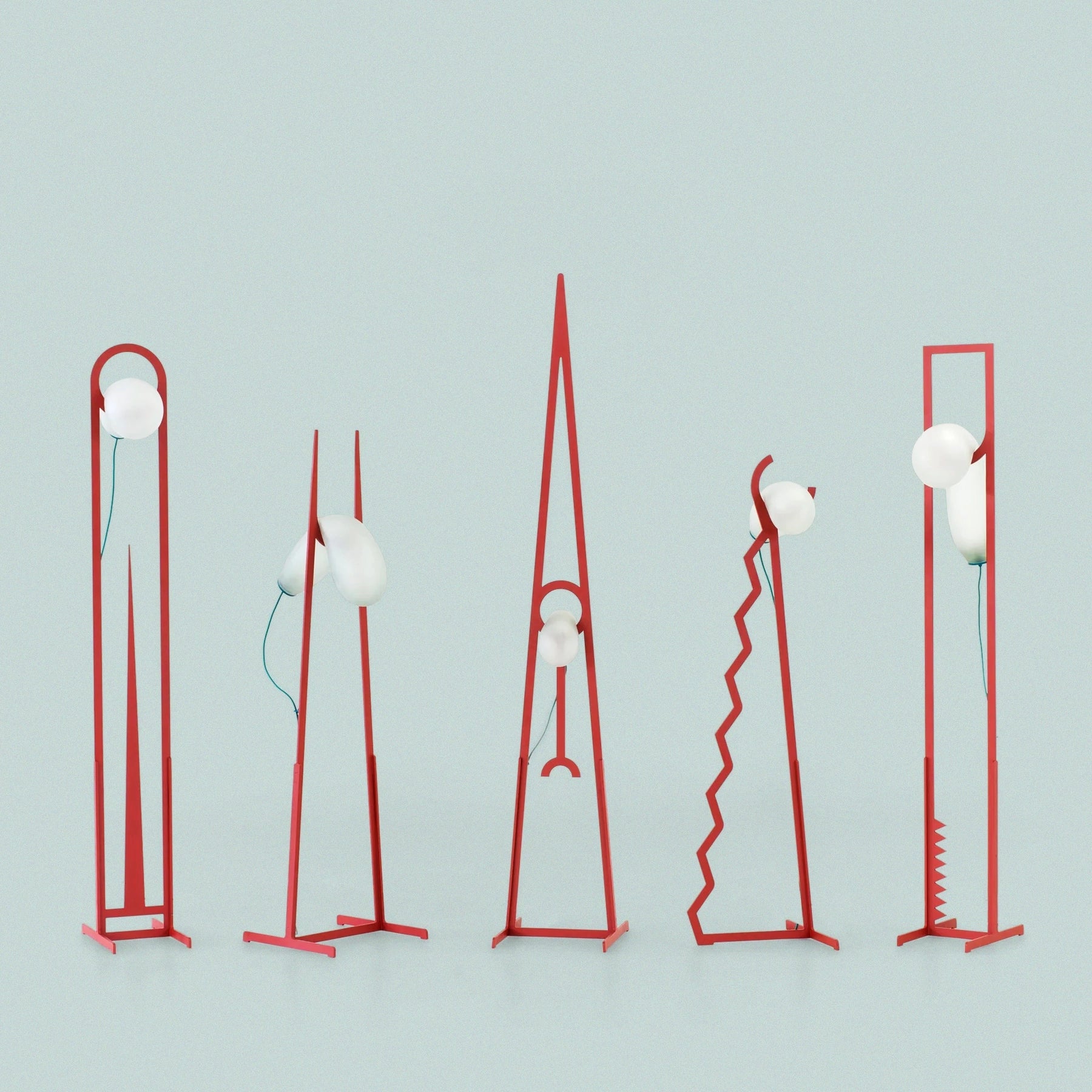 Moonjelly light sculptures