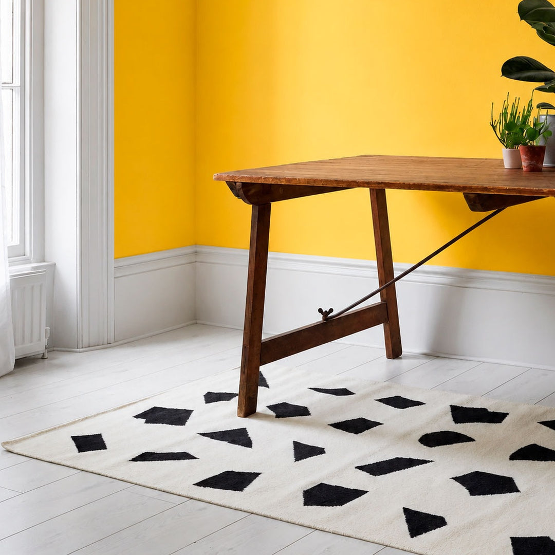 The Radium Mono Rug by Kangan Arora - Floor Story