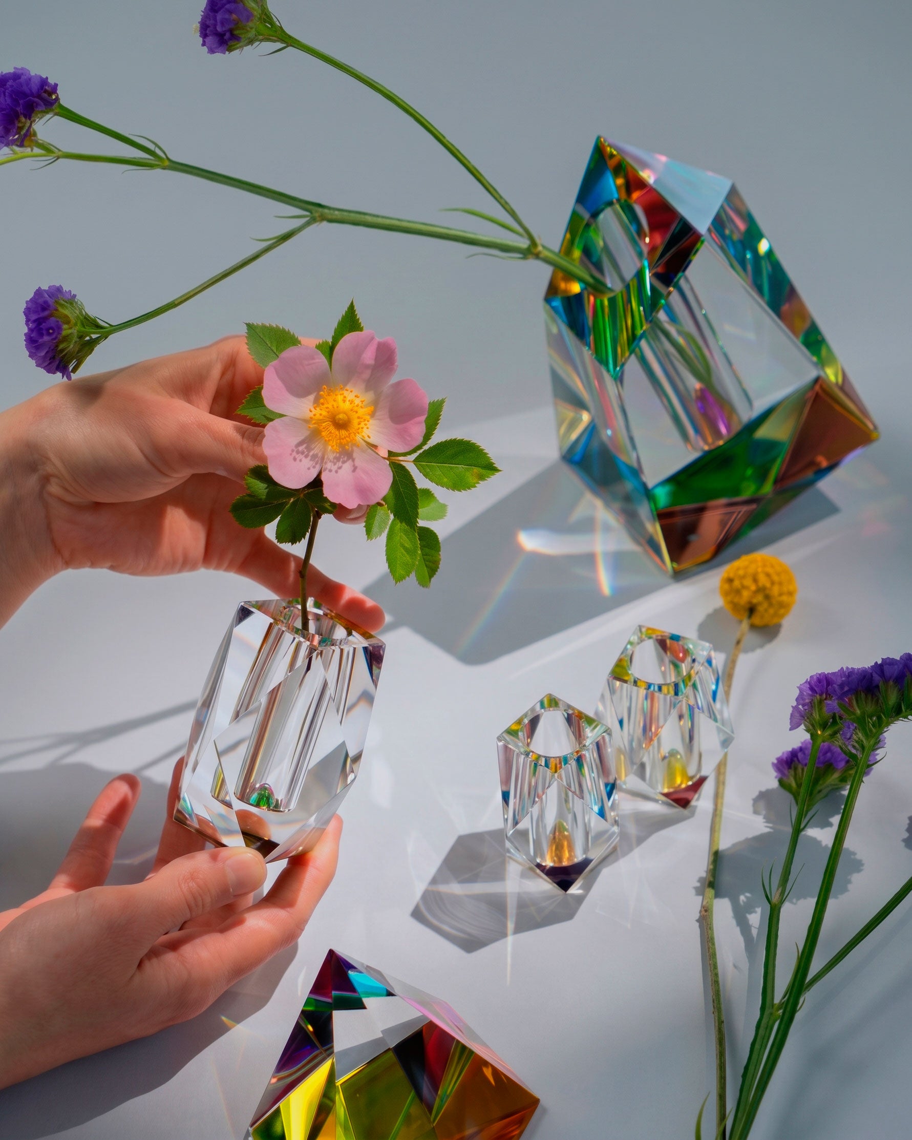 Rainbow Glassware