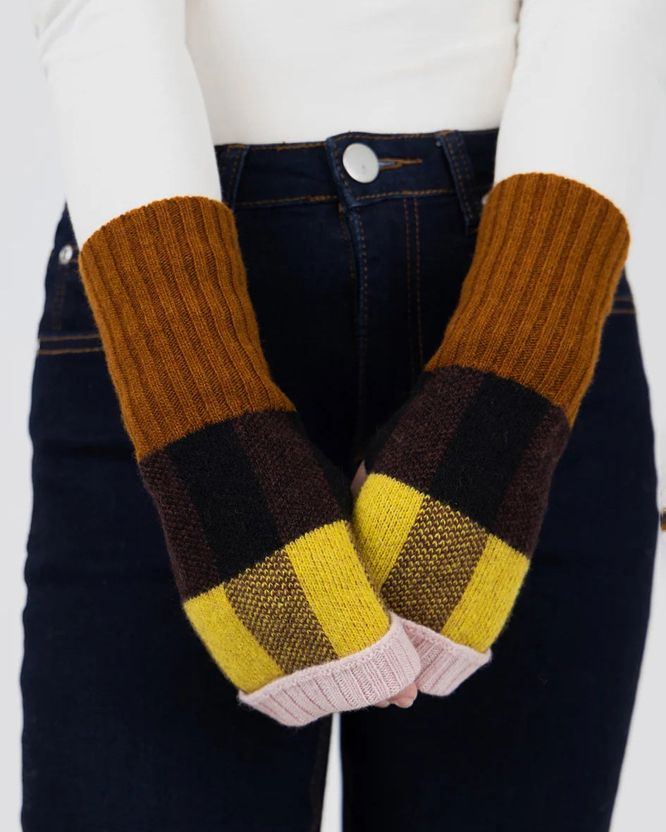 Colourblock Hand Warmers by Giannina Capitani