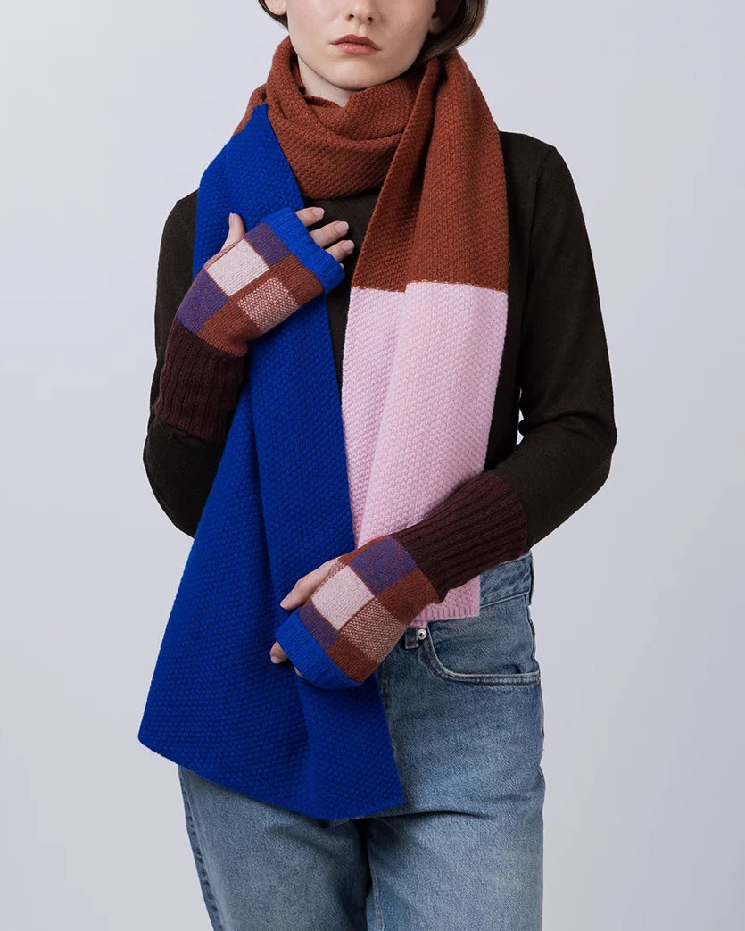 Colourblock Hand Warmers by Giannina Capitani