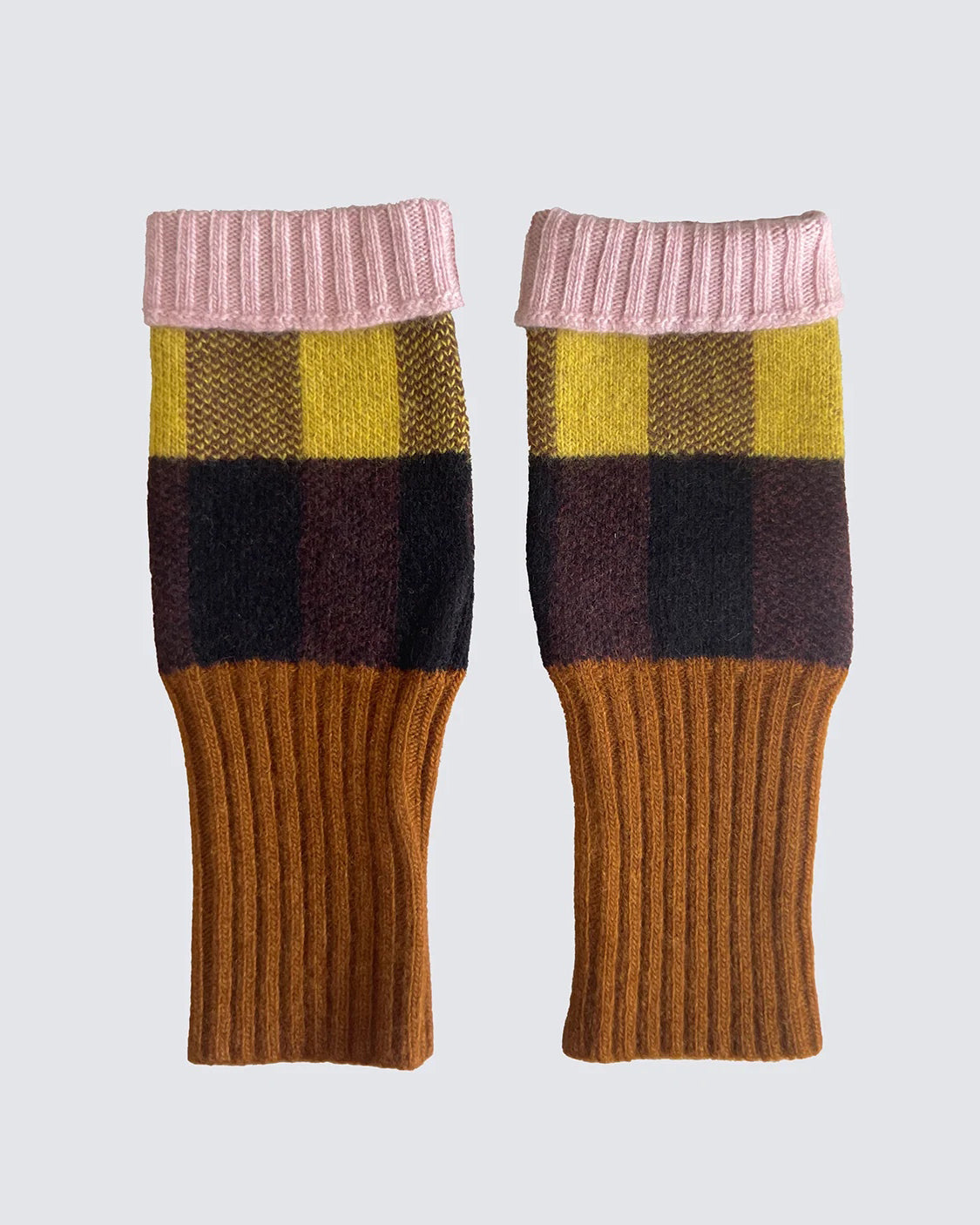 Colourblock Hand Warmers by Giannina Capitani