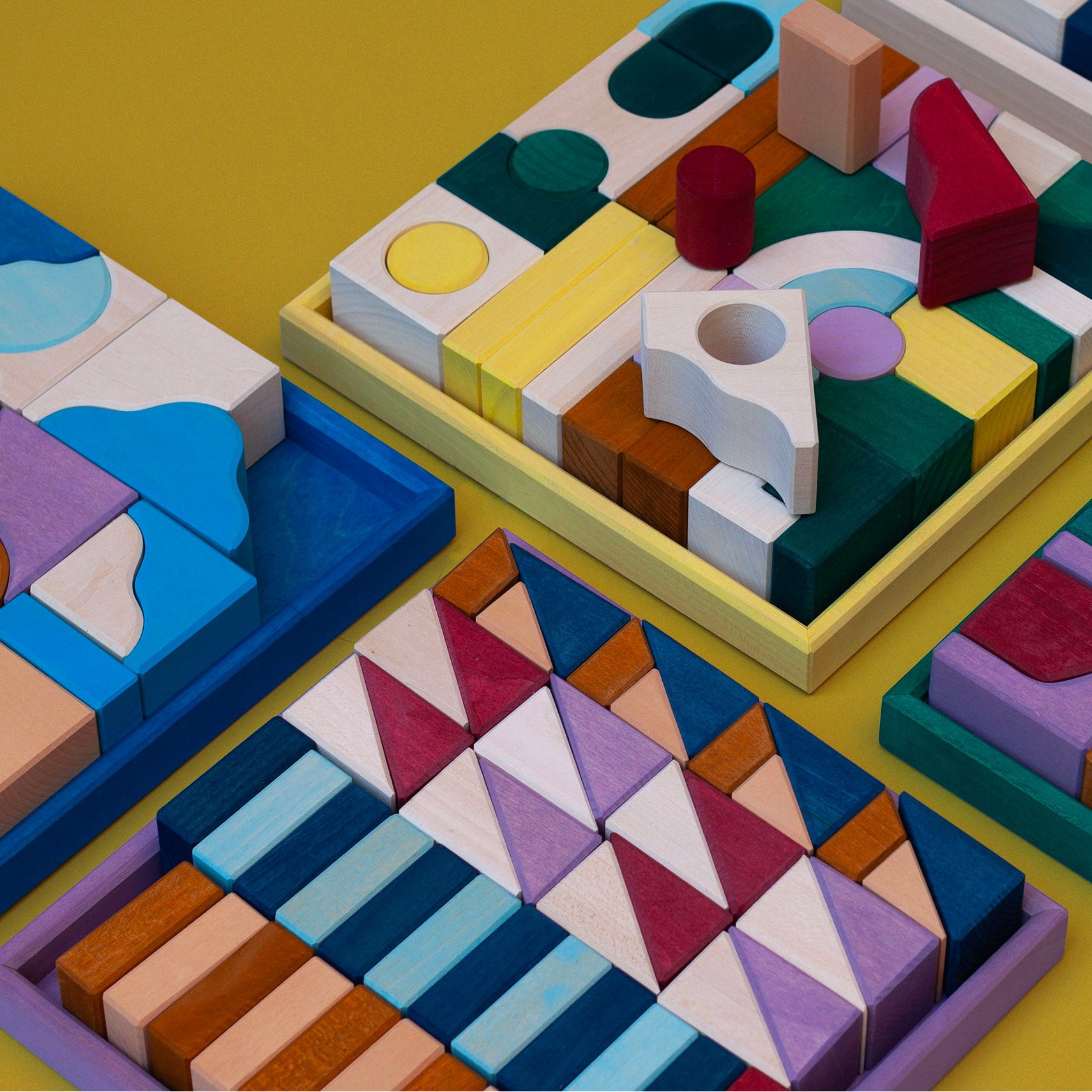 Rythm Building Set by Grimms
