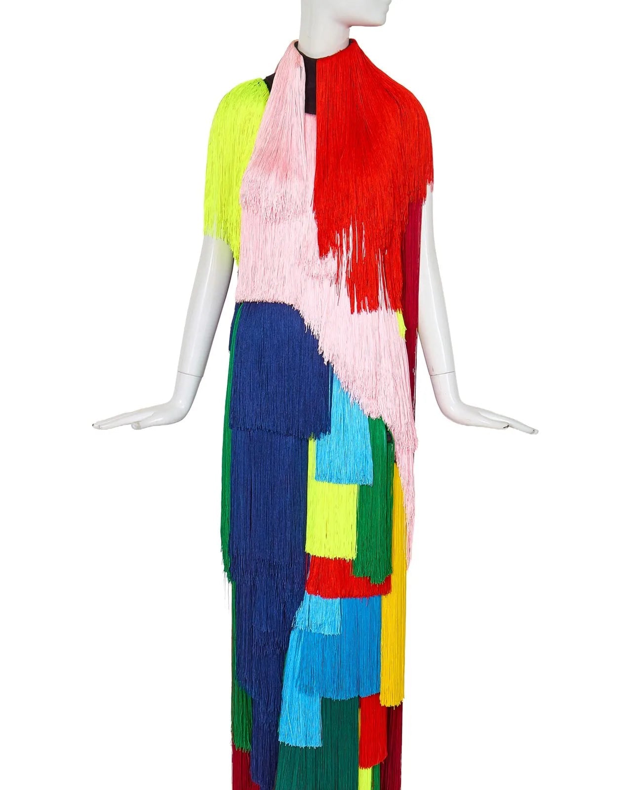 Michael Halpern's Fringe Dresses by Drouot