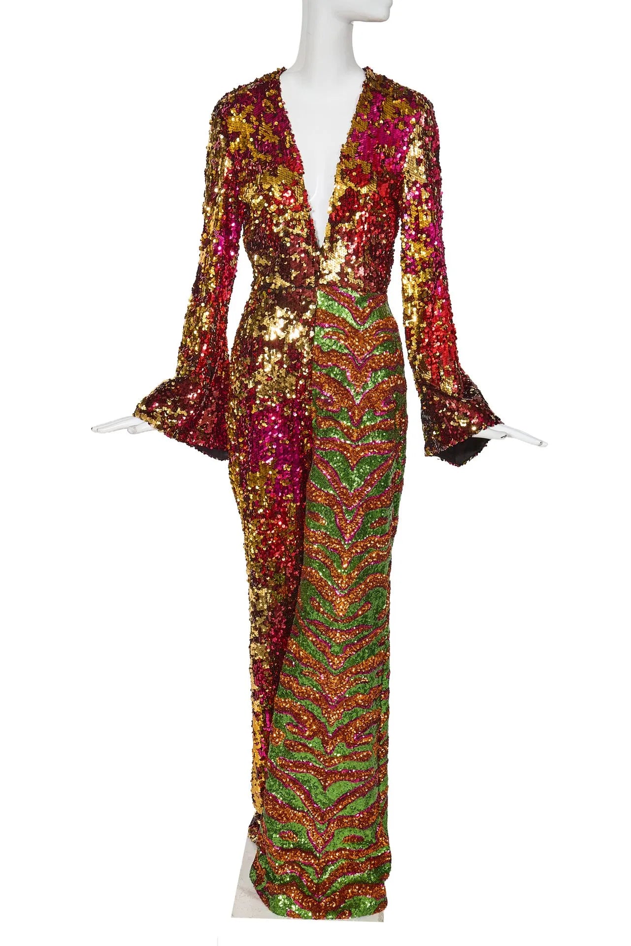 Michael Halpern's Sequined Jumpsuit by Drouot