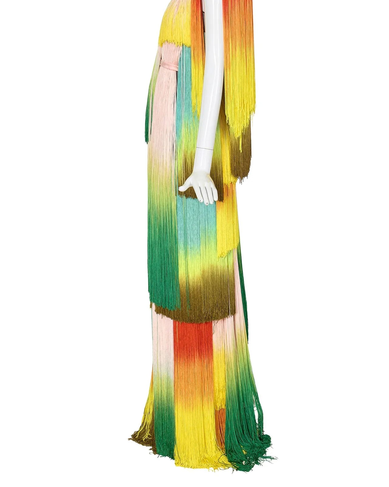 Michael Halpern's Fringe Dresses by Drouot