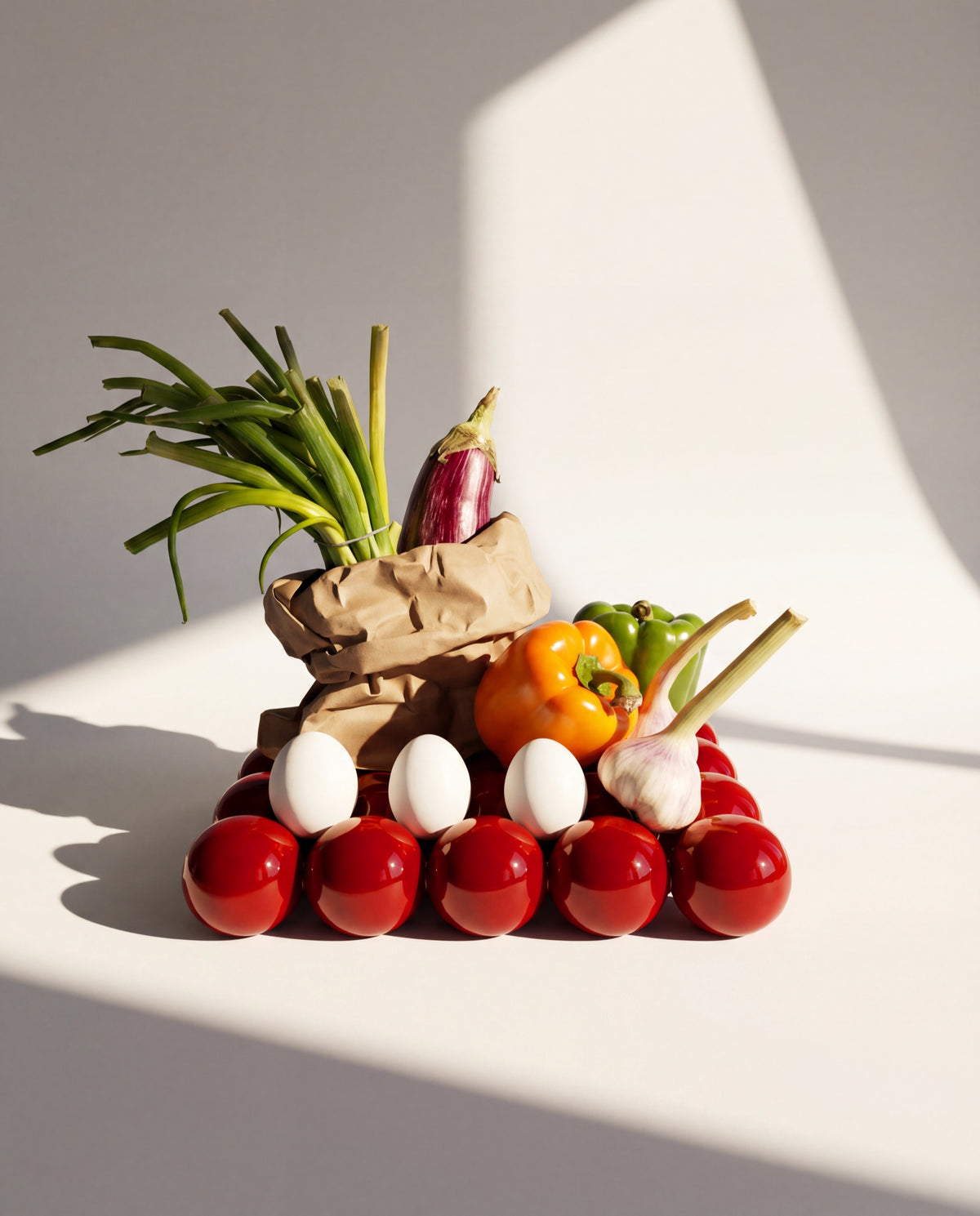 Still Life Fruit Bowl by Houbi home