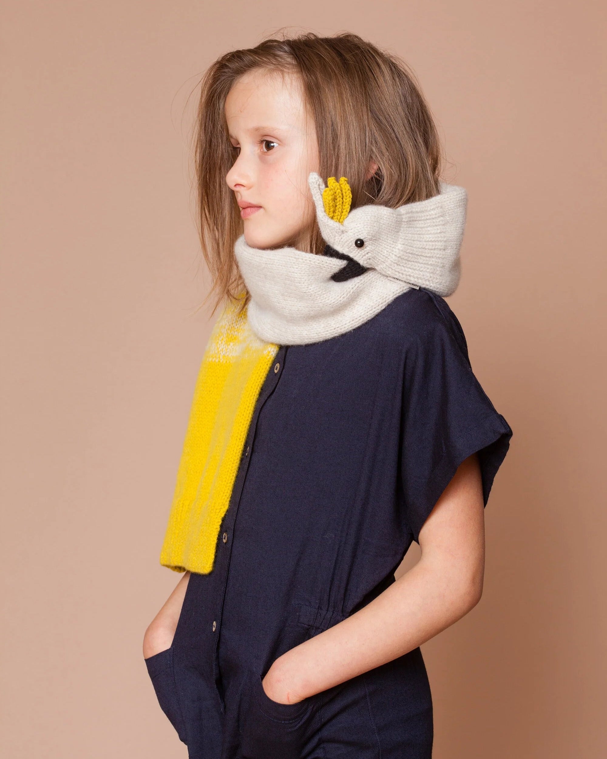 Animal kid scarves