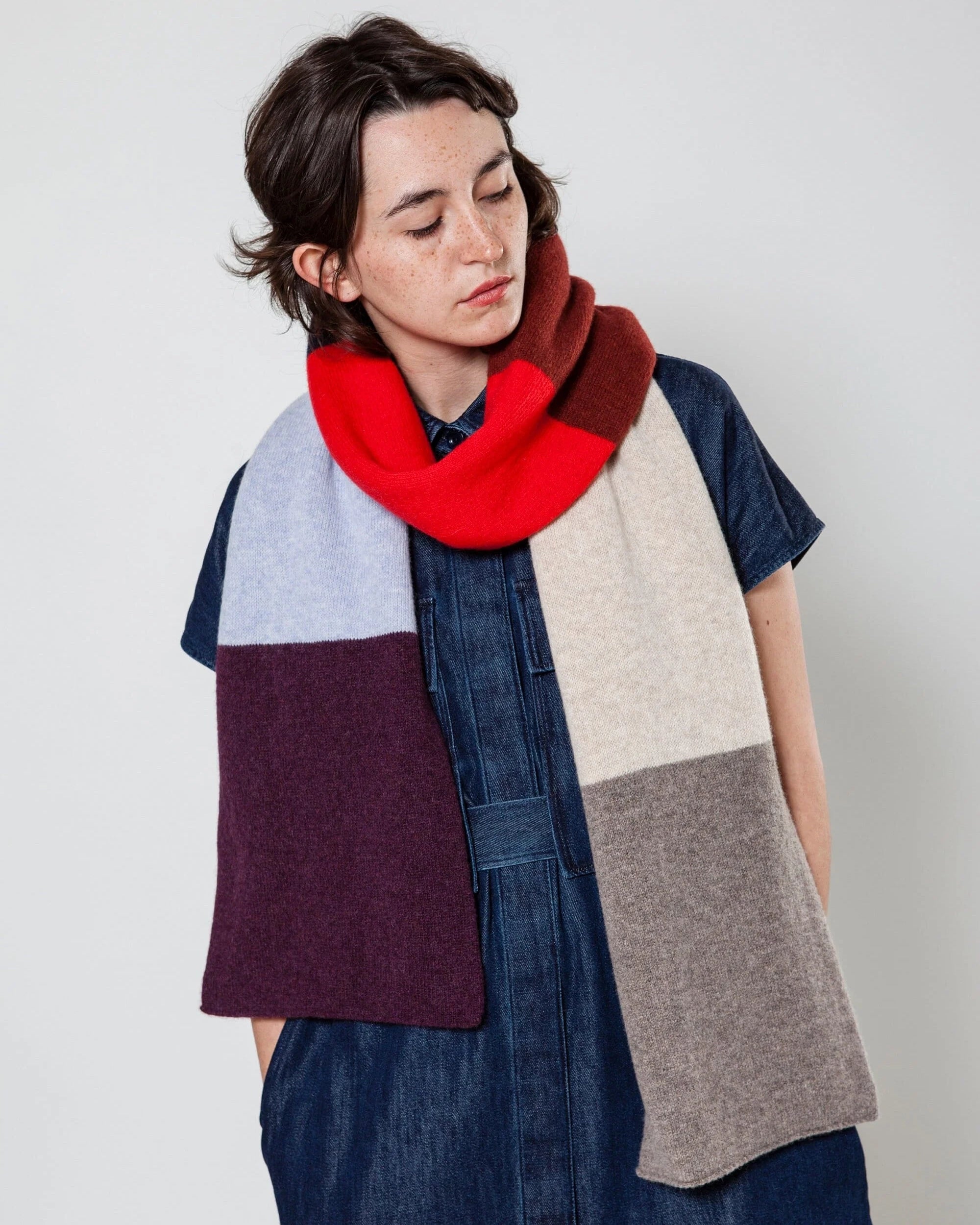 Geometric scarves