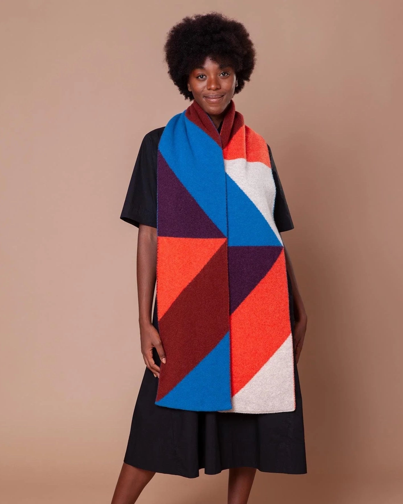 Geometric scarves