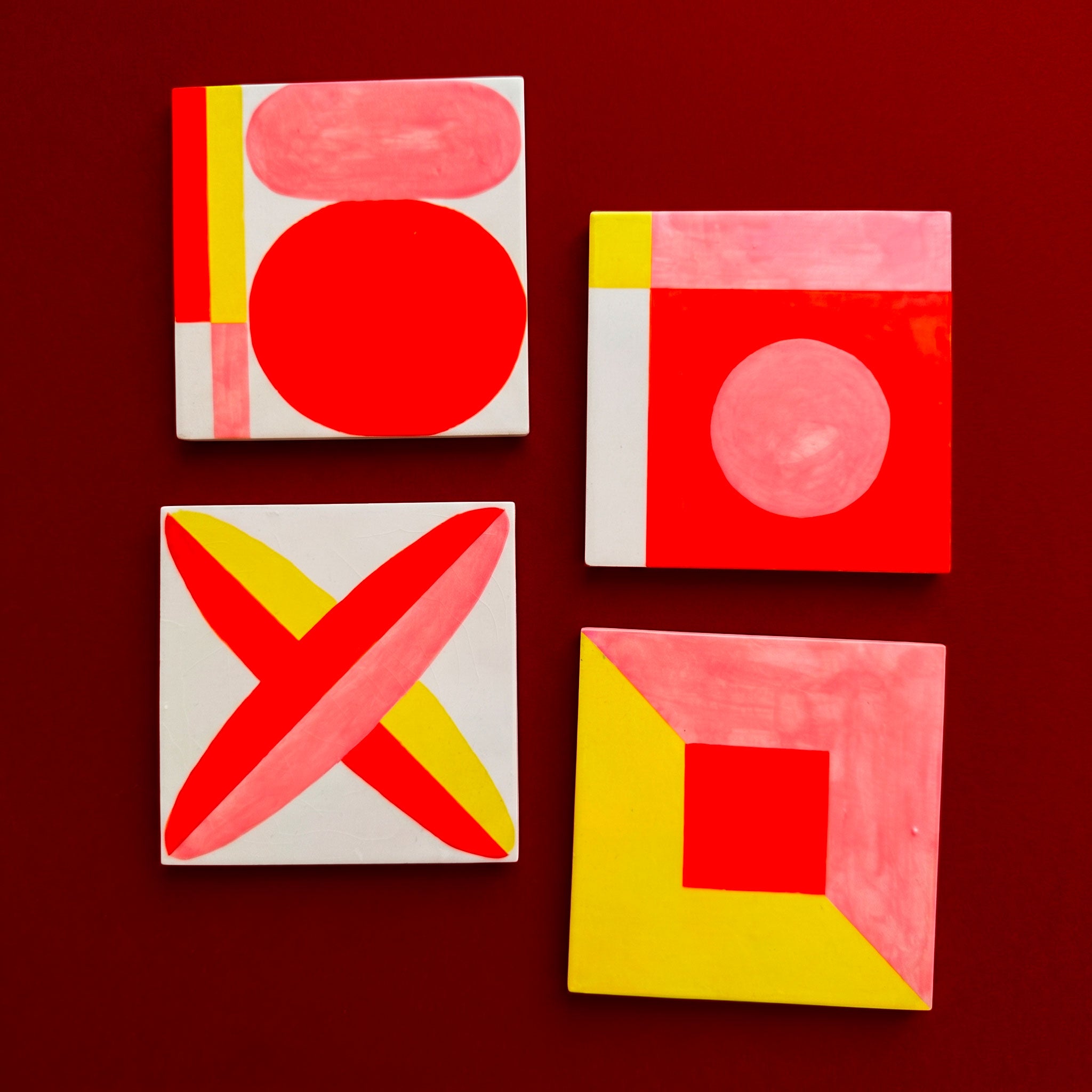 Abstract Geometric Tiles by Jun Objects