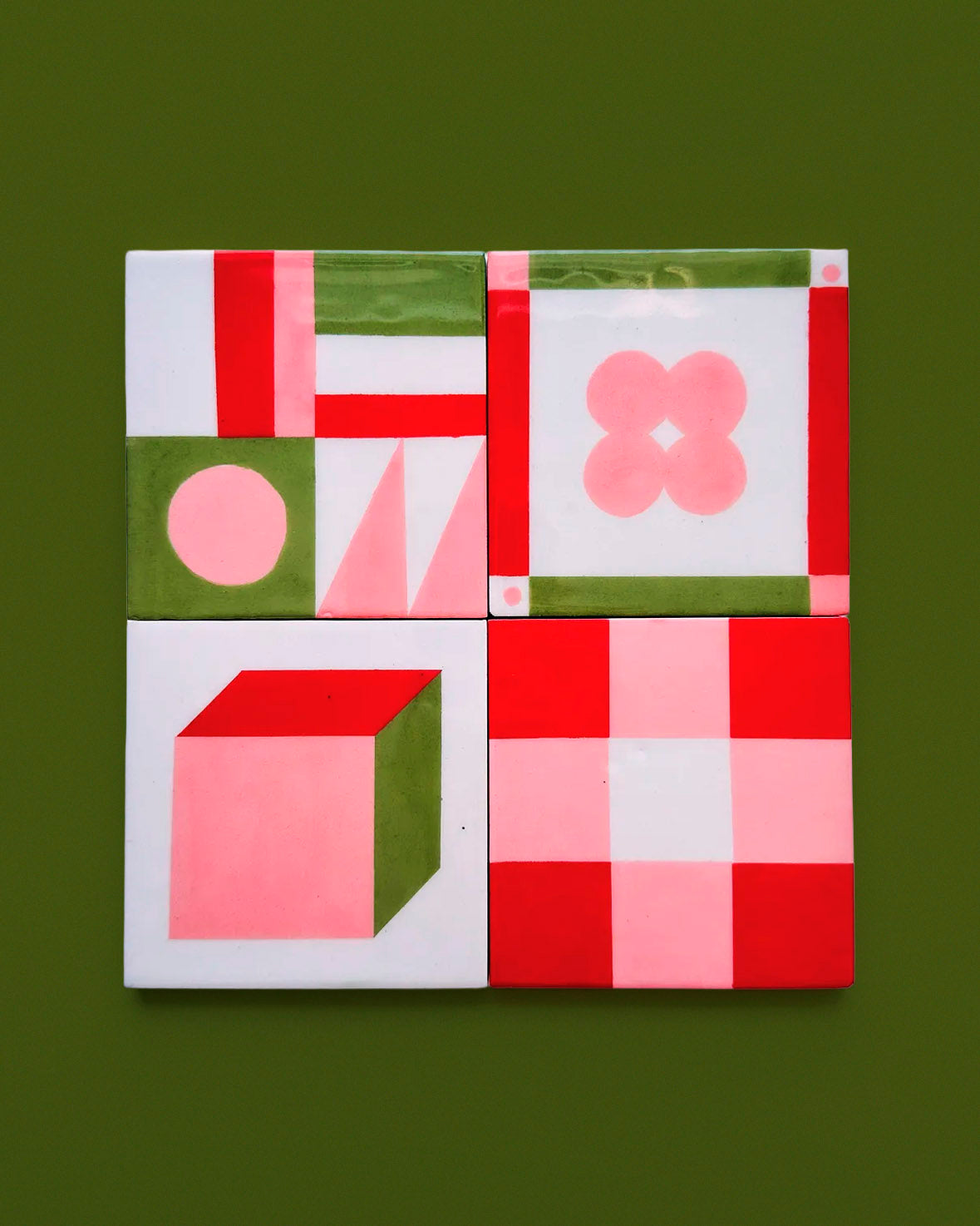 Abstract Coasters Set by Jun Objects