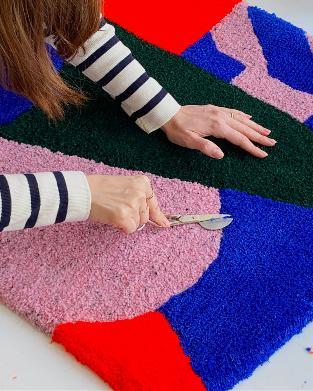 Abstract hand-tuffed Rugs by Jun Objects