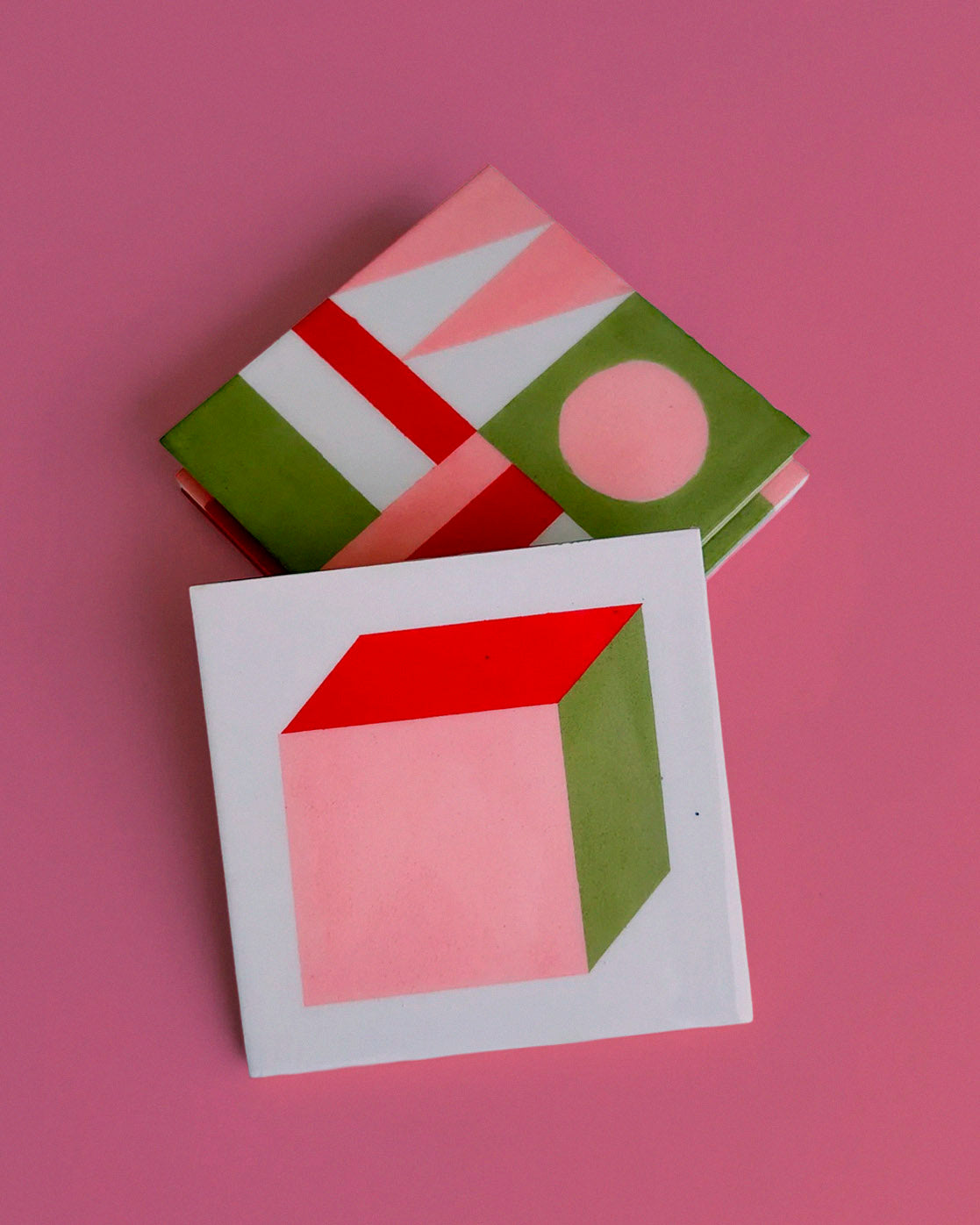 Abstract Coasters Set by Jun Objects