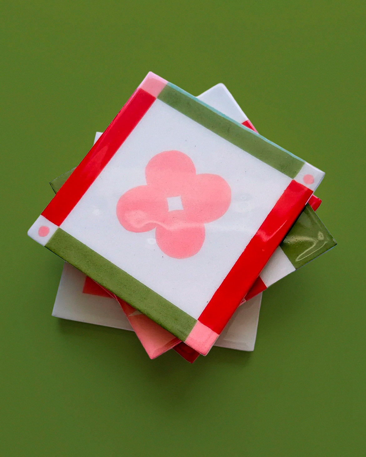 Abstract Coasters Set by Jun Objects