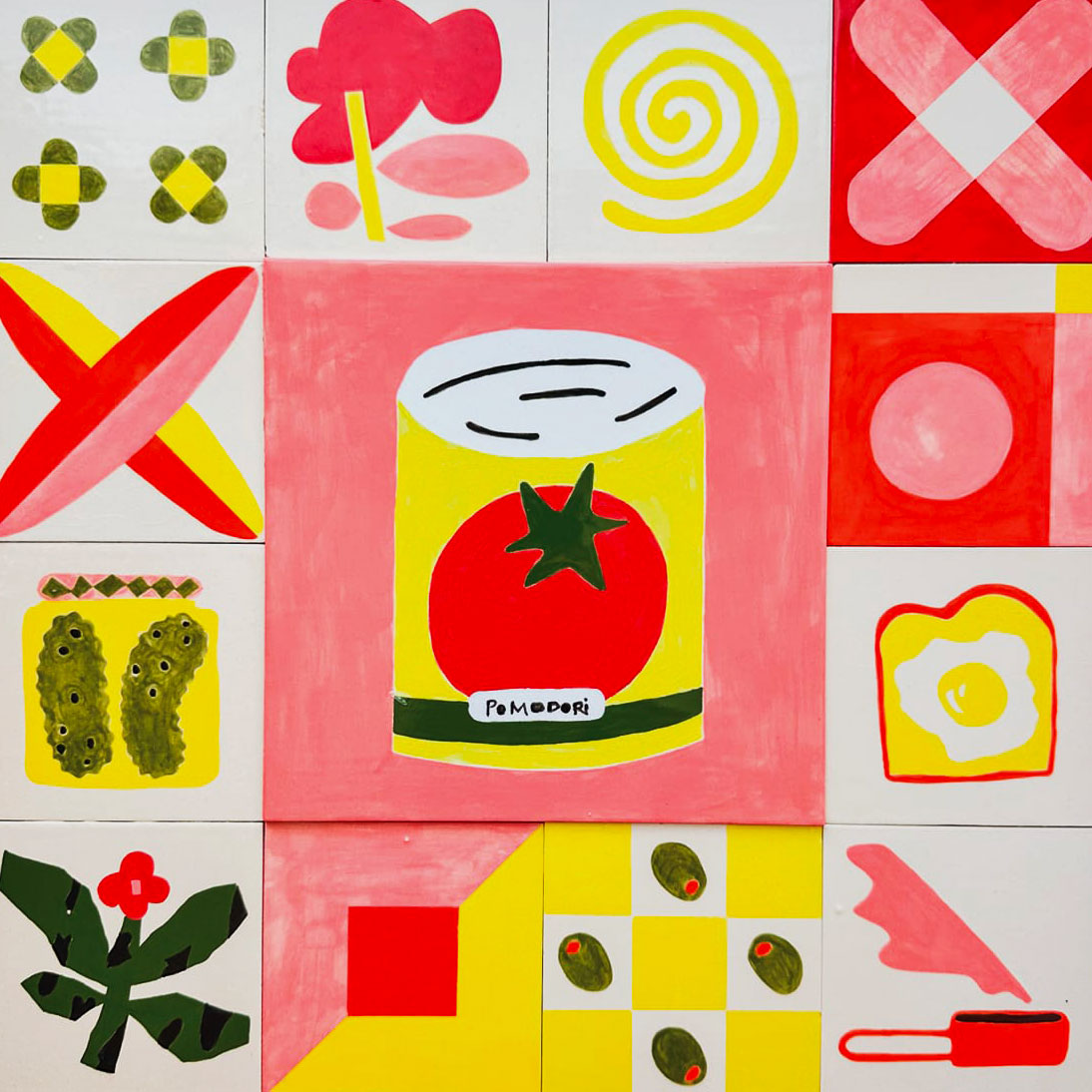 Bon Appetit Tiles by Jun Objects