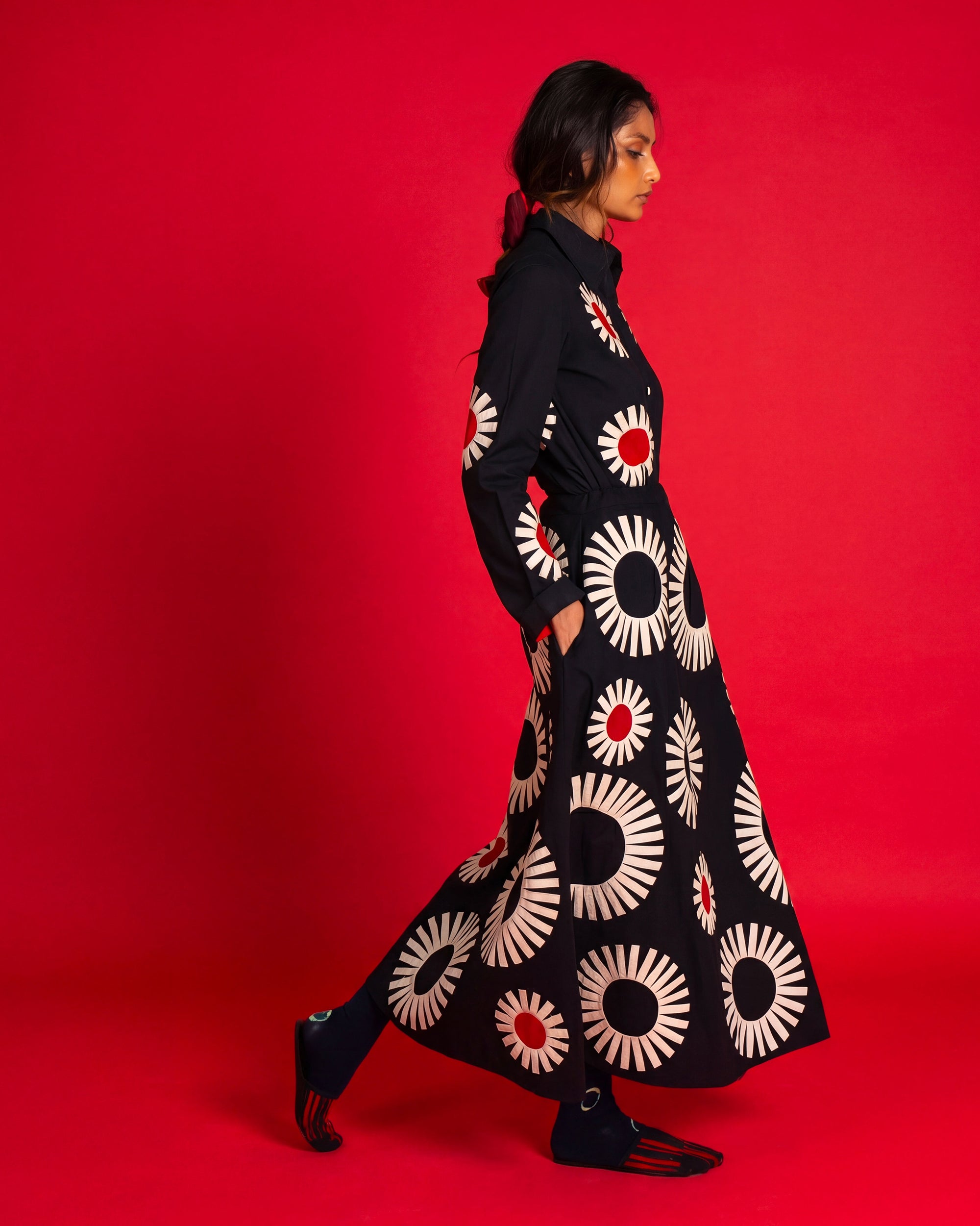 The Naseem Skirt & Shirt by Ka Sha India